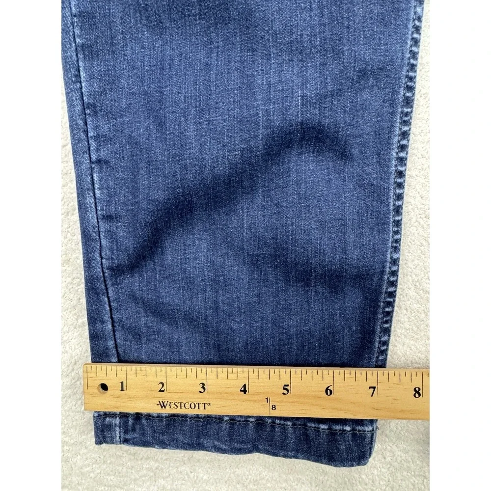 Banana Republic Traveler Slim Fit Jeans Men 34x32 Blue Slim 5 Pkt Denim Straight